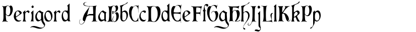 Perigord font