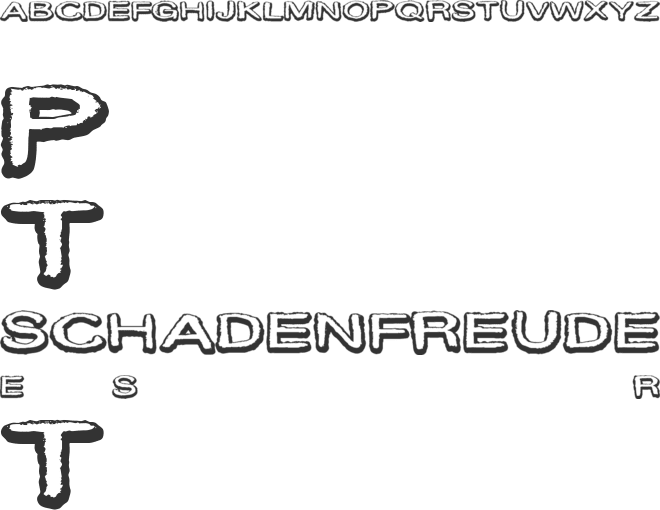 CF Marie Eve Cartoons font preview