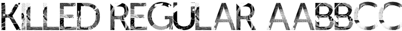 KillEd Regular font