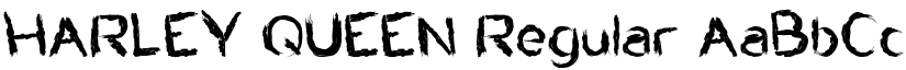 HARLEY QUEEN Regular font