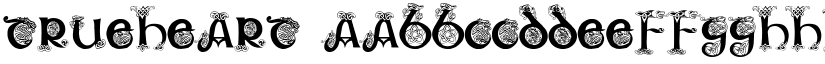 Trueheart font