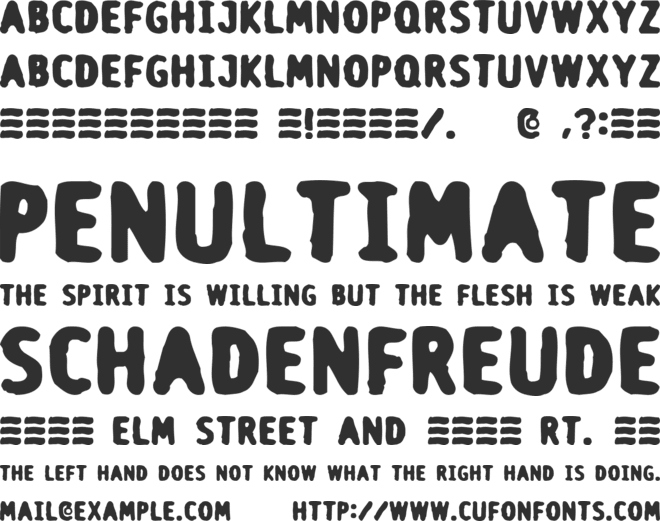 doyourthing font preview