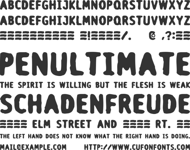 doyourthing font preview