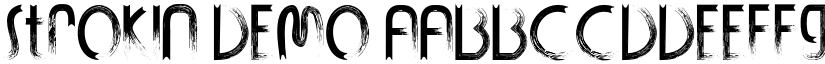 STROKIN DEMO font