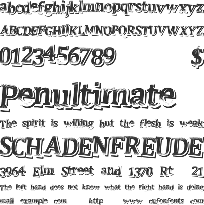 JustQuick font preview