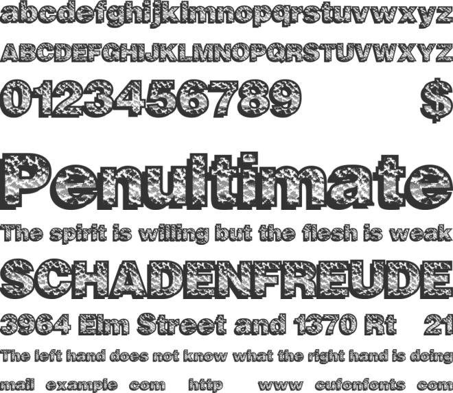 AnimalPlanet font preview