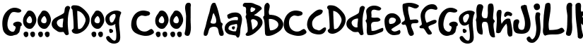 GoodDog Cool font