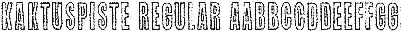 Kaktuspiste font download