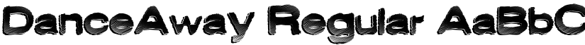 DanceAway Regular font