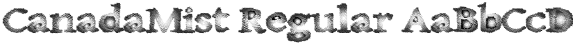 CanadaMist Regular font