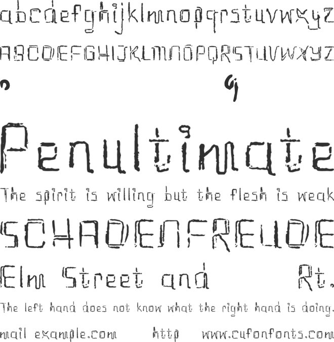 etchAsketch trial font preview