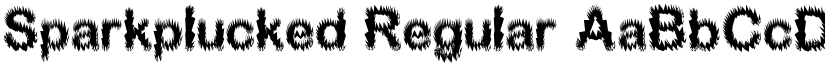Sparkplucked Regular font