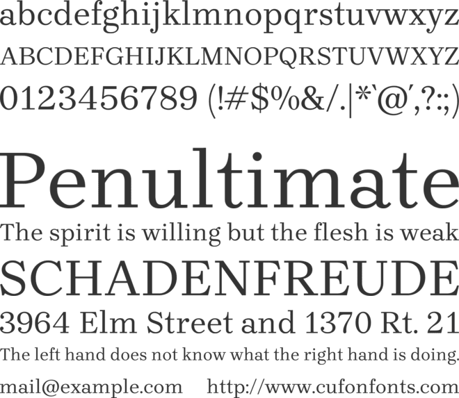 Brygada 1918 font preview
