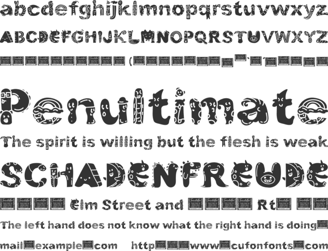 Play Toon font preview