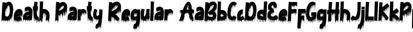 Death Party Regular font