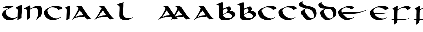 unciaal font