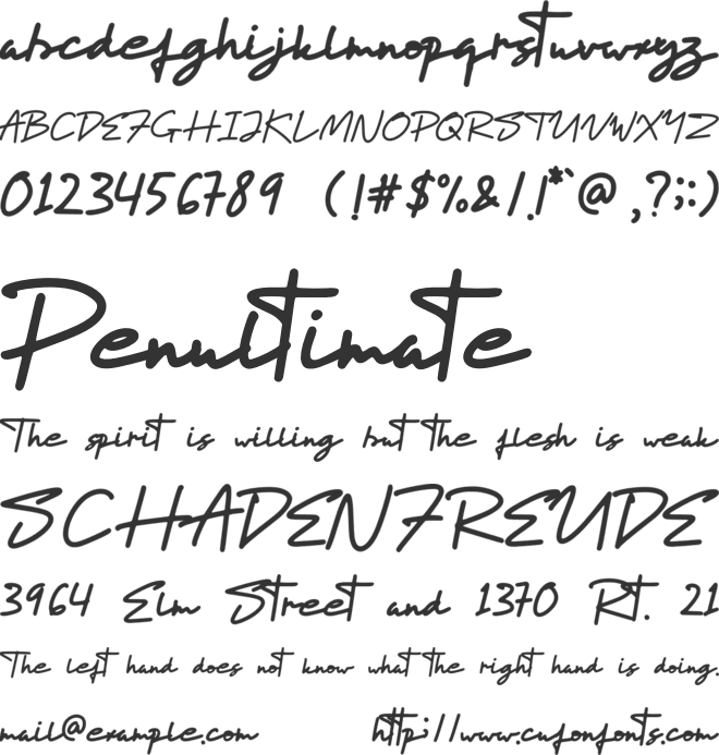 Bitter Ballen font preview