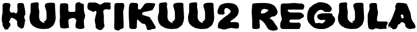 Huhtikuu2 Regular font