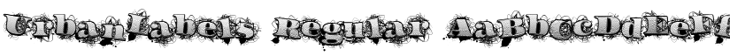 UrbanLabels Regular font