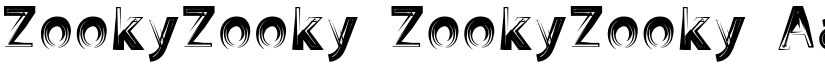 ZookyZooky ZookyZooky font