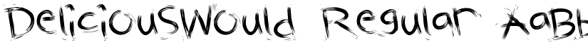 DeliciousWould Regular font