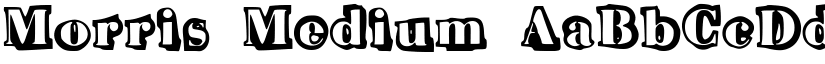 Morris Medium font