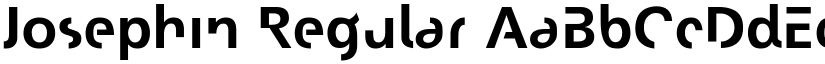 Josephin Regular font