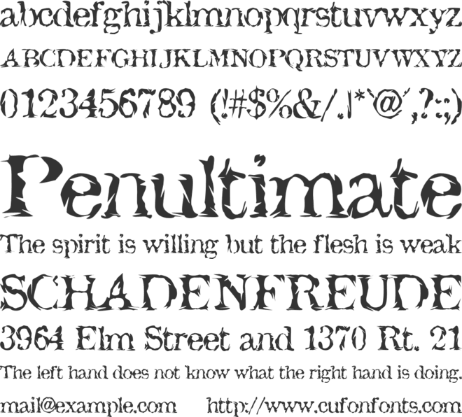 JacktheHipper font preview