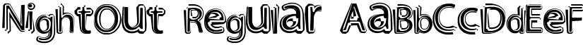 NightOut Regular font