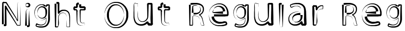 Night Out Regular Regular font