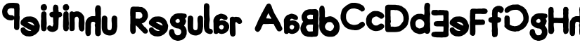 Peitinhu Regular font