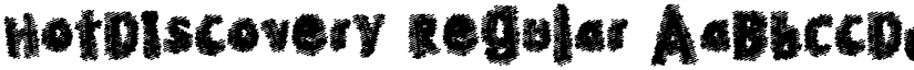 HotDiscovery Regular font