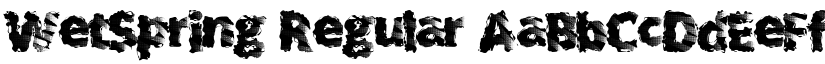 WetSpring Regular font