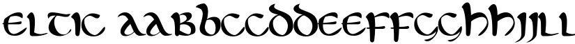 eltic font