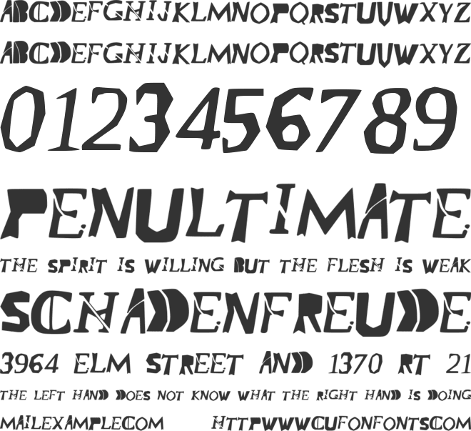 Trapcode_Form font preview