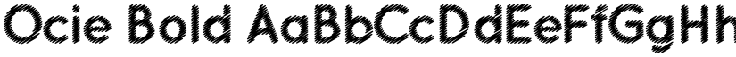 Ocie Bold font