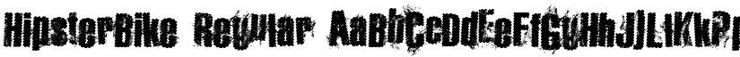 HipsterBike Regular font