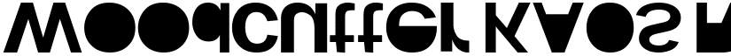 woodcutter KAOS Regular font