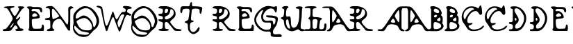 Xenowort Regular font