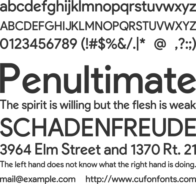 Google September 2015 font preview