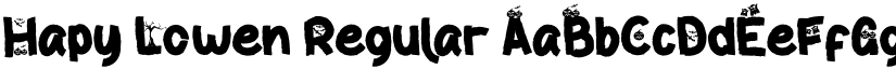 Hapy Lowen Regular font