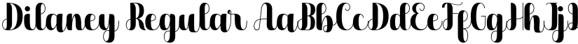Dilaney font download