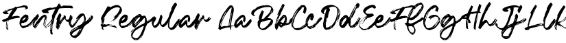 Fentry Regular font