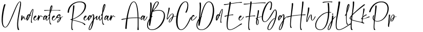 Underates Regular font