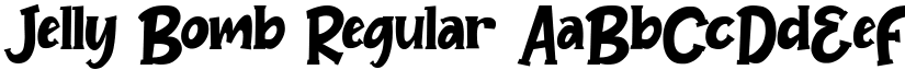 Jelly Bomb Regular font