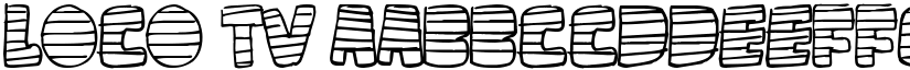 loco tv font