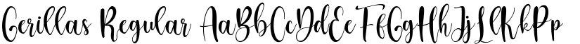 Gerillas font download