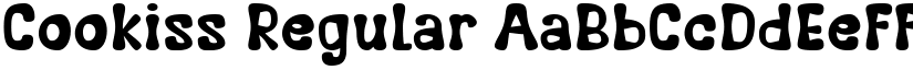 Cookiss Regular font