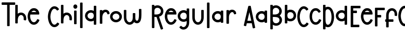 The Childrow font download