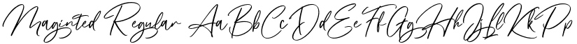 Maginted Regular font